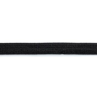 Elastic-Einfassband/ schwarz/ 15 mm