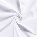 Baumwollstoff Canvas wei&szlig;