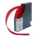 Prym Gurtband f&uuml;r Rucks&auml;cke/ rot/ 25 mm