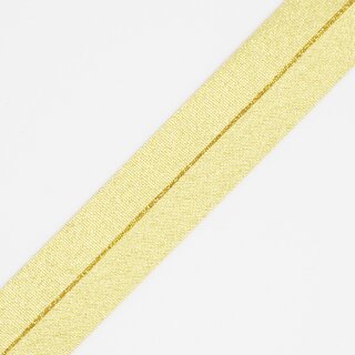 Prym Lurex-Schr&auml;gband, Breite 20 mm / gold