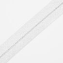 Prym Lurex-Schr&auml;gband, Breite 20 mm / silber
