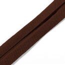 Prym Baumwoll-Schrägband, Breite 20 mm / dunkelbraun