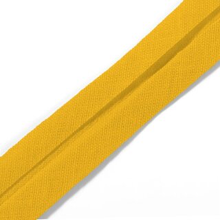 Schrägband/ Baumwolle/ 20mm/ gelb