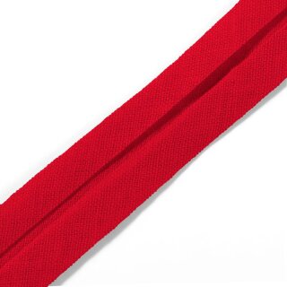 Prym Baumwoll-Schrägband, Breite 20 mm / rot