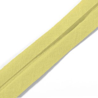Schrägband/ Baumwolle/ 20mm/ vanille