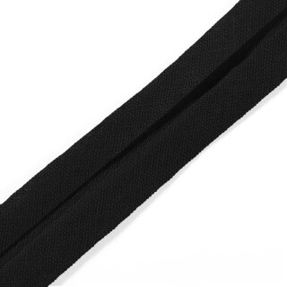 Prym Baumwoll-Schr&auml;gband Coupon 3,5 m, Breite 20 mm / schwarz