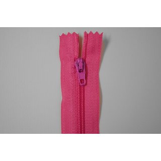 Reißverschluss 60 cm pink