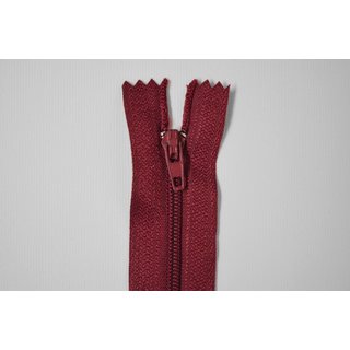 Reißverschluss 60 cm dunkelrot