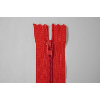 Reißverschluss 60 cm hochrot