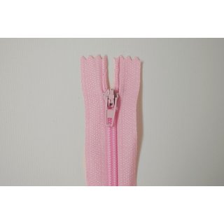 Reißverschluss 60 cm rosa